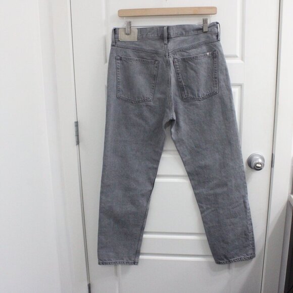 Everlane Relaxed Straight Gray Jeans Size 27 High Rise - Picture 3 of 3